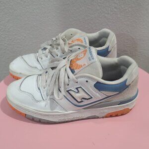 New Balance 550 GS Blue/Orange Size 4.5Y